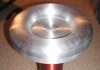A spun aluminum toroid